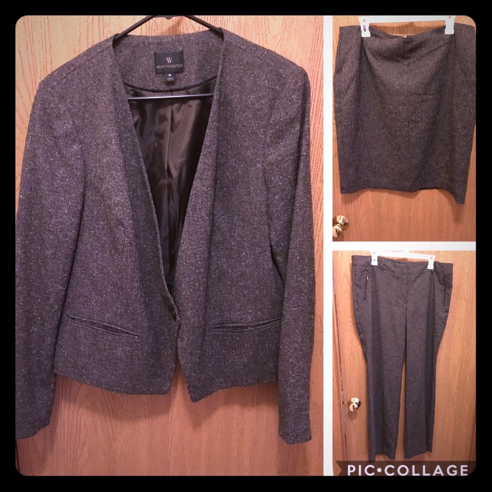 Tweed 3 piece suit!